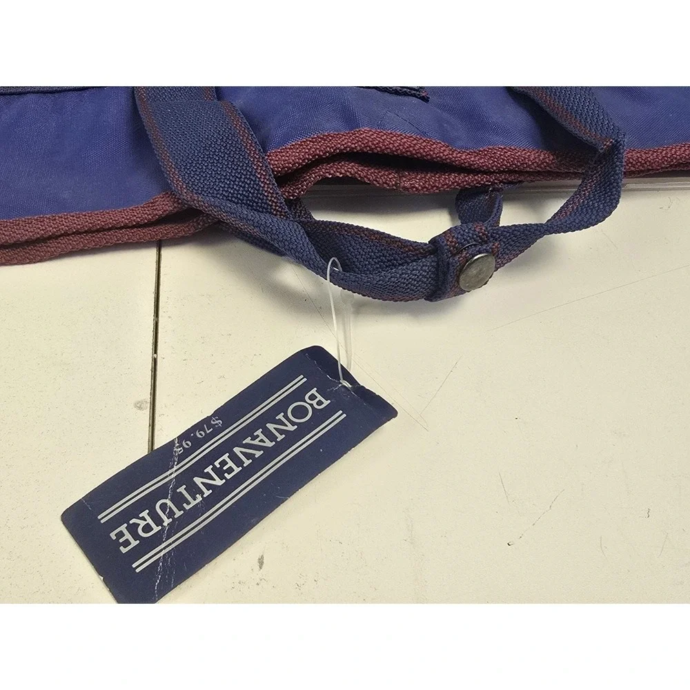 Bonaventure Classic Travel Garment Bag Vintage Blue‎ Heavy Duty 21x38